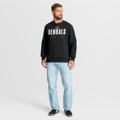 Cincinnati Bengals Direct Handoff Legacy Pullover Sweatshirt Black - Fanatics