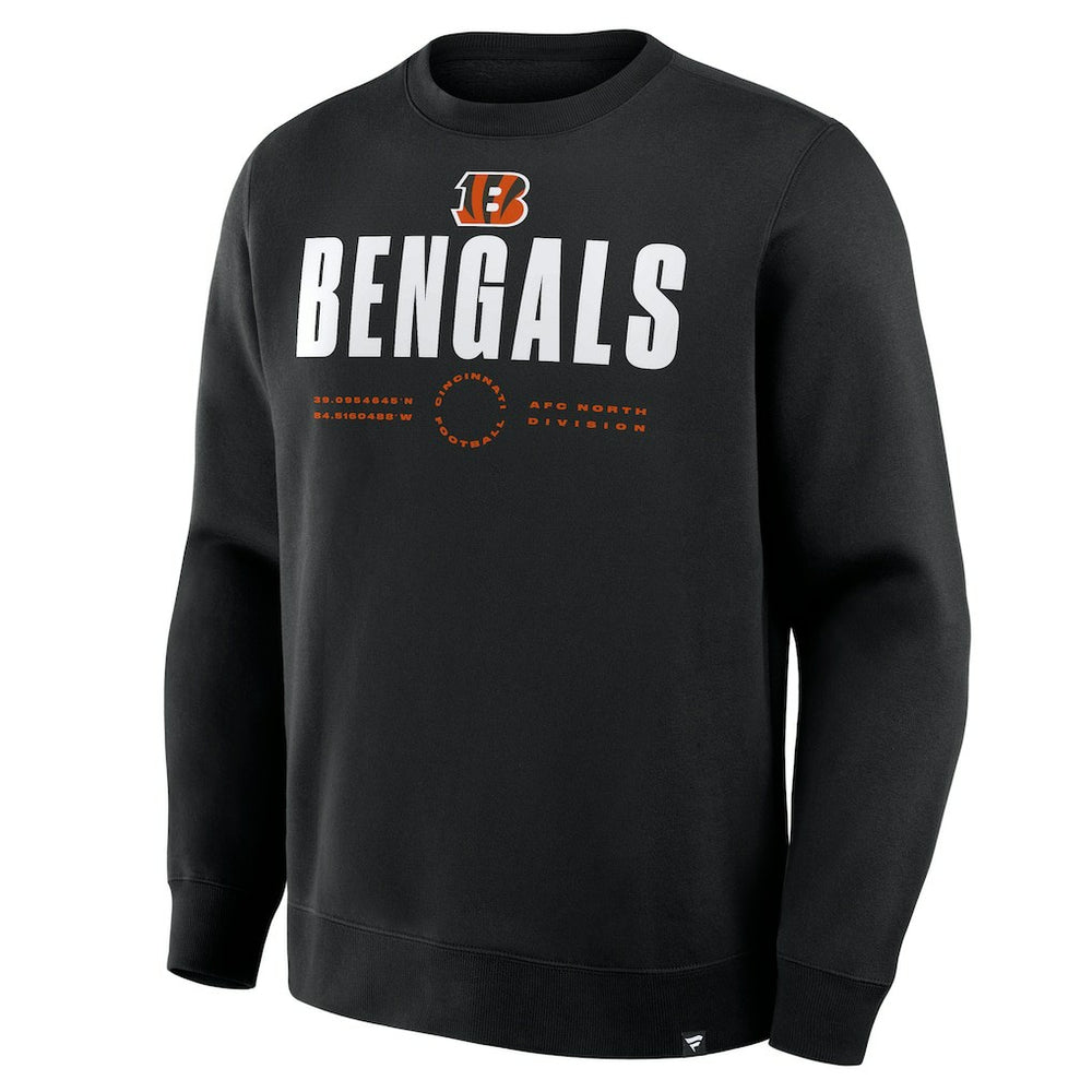 Cincinnati Bengals Direct Handoff Legacy Pullover Sweatshirt Black - Fanatics
