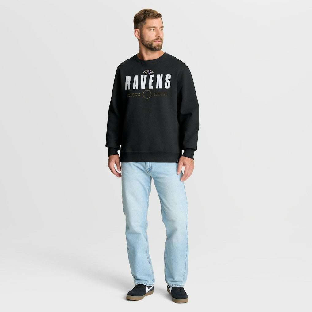 Baltimore Ravens Direct Handoff Legacy Pullover Sweatshirt Black - Fanatics