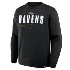 Baltimore Ravens Direct Handoff Legacy Pullover Sweatshirt Black - Fanatics
