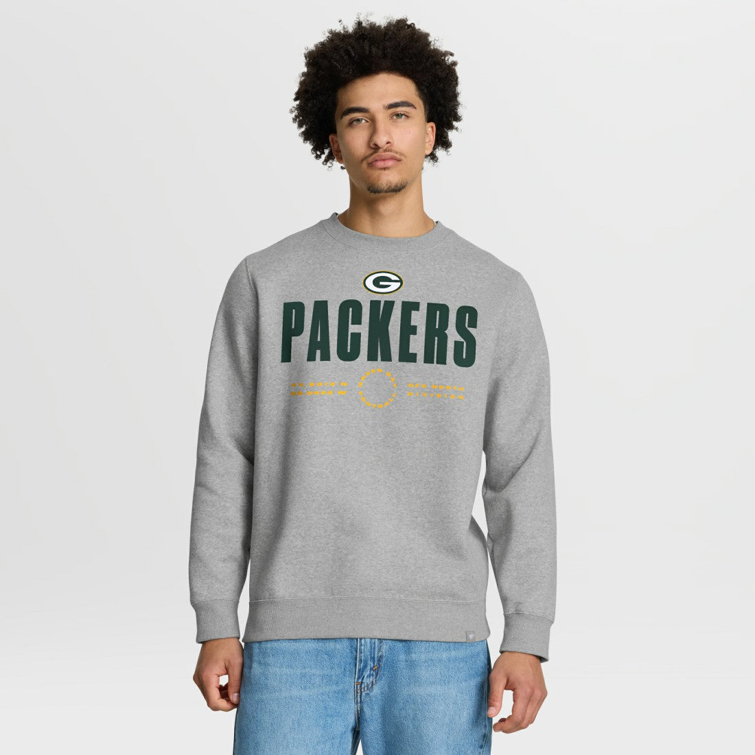 Green Bay Packers Direct Handoff Legacy Pullover Sweatshirt Heather Gray - Fanatics