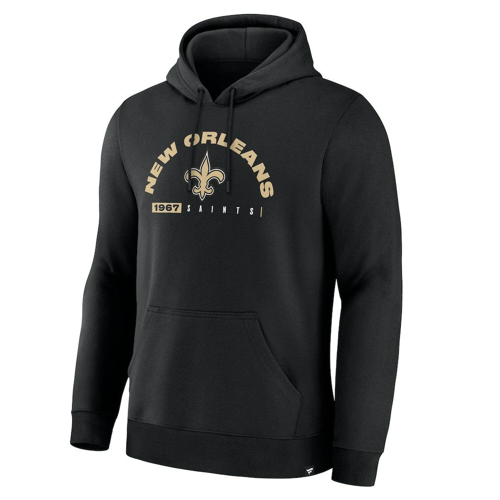New Orleans Saints Delay of Game Legacy Pullover Hoodie Black - Fanatics