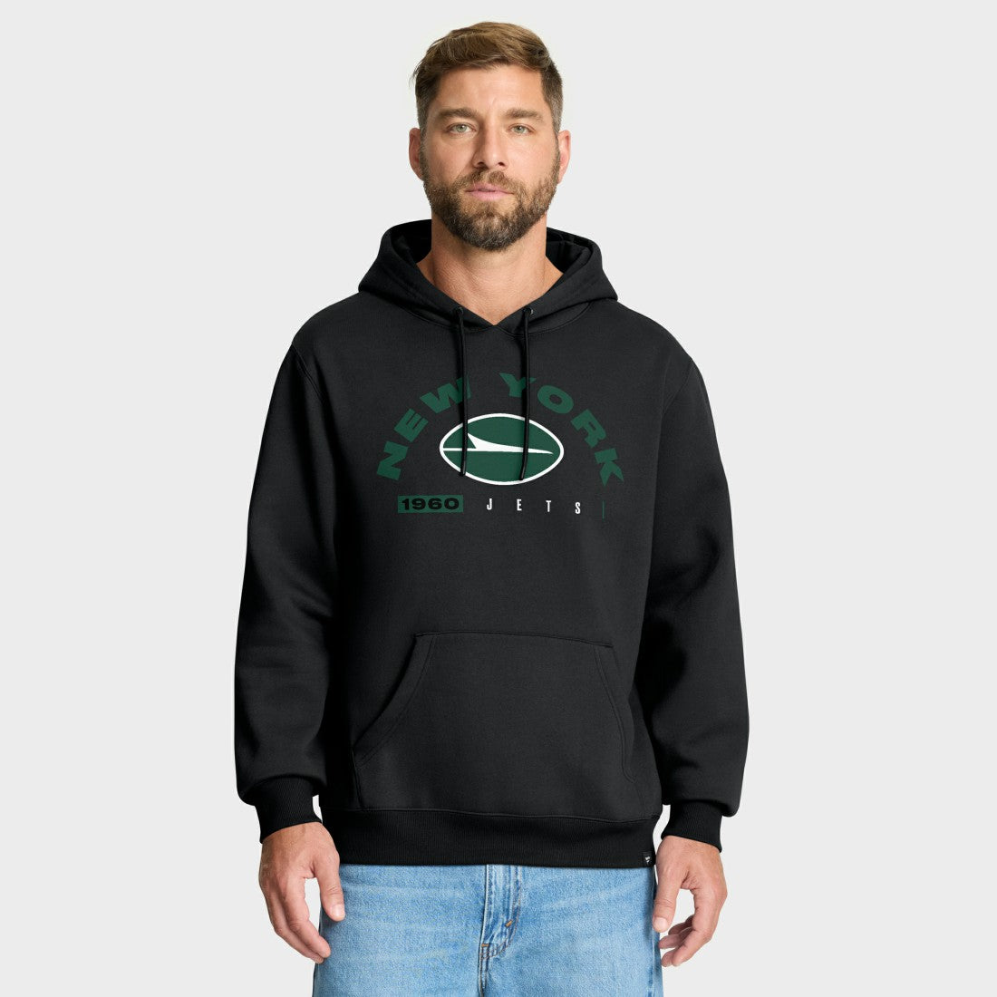 New York Jets Delay of Game Legacy Pullover Hoodie Black - Fanatics