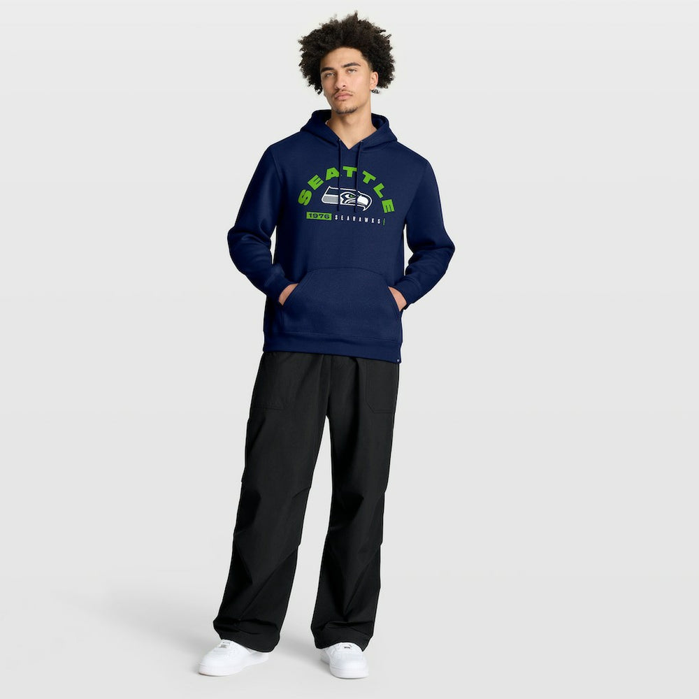 Seattle Seahawks Delay of Game Legacy Pullover Hoodie College Navy - Fanatics