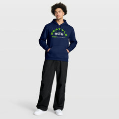 Seattle Seahawks Delay of Game Legacy Pullover Hoodie College Navy - Fanatics