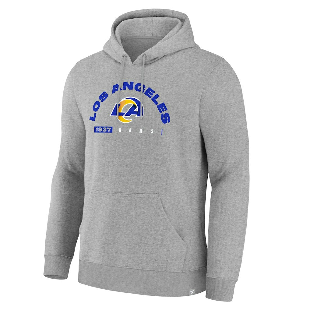Los Angeles Rams Delay of Game Legacy Pullover Hoodie Heather Gray - Fanatics