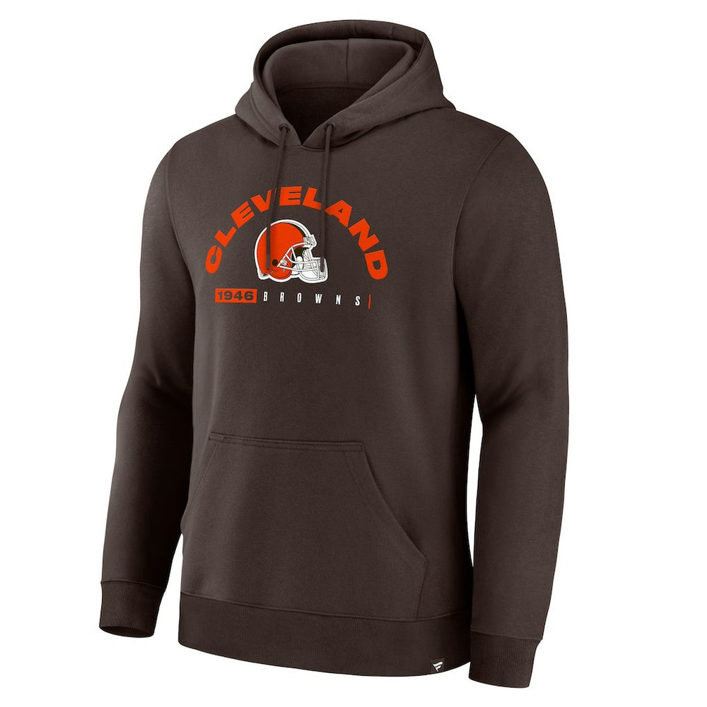 Cleveland Browns Delay of Game Legacy Pullover Hoodie Brown - Fanatics