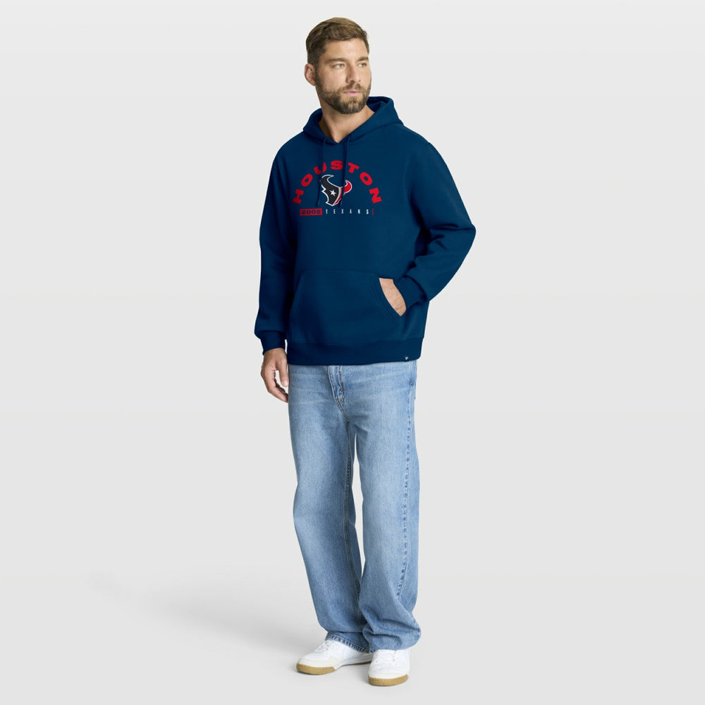 Houston Texans Delay of Game Legacy Pullover Hoodie Navy - Fanatics