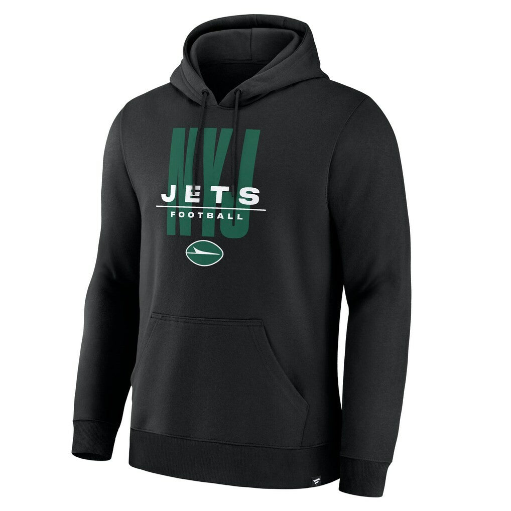 New York Jets Right Tackle Legacy Pullover Hoodie - Black - Fanatics