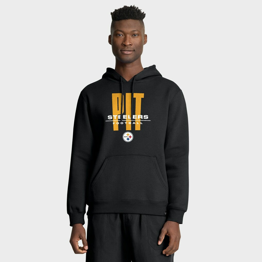 Pittsburgh Steelers Right Tackle Legacy Pullover Hoodie - Black - Fanatics