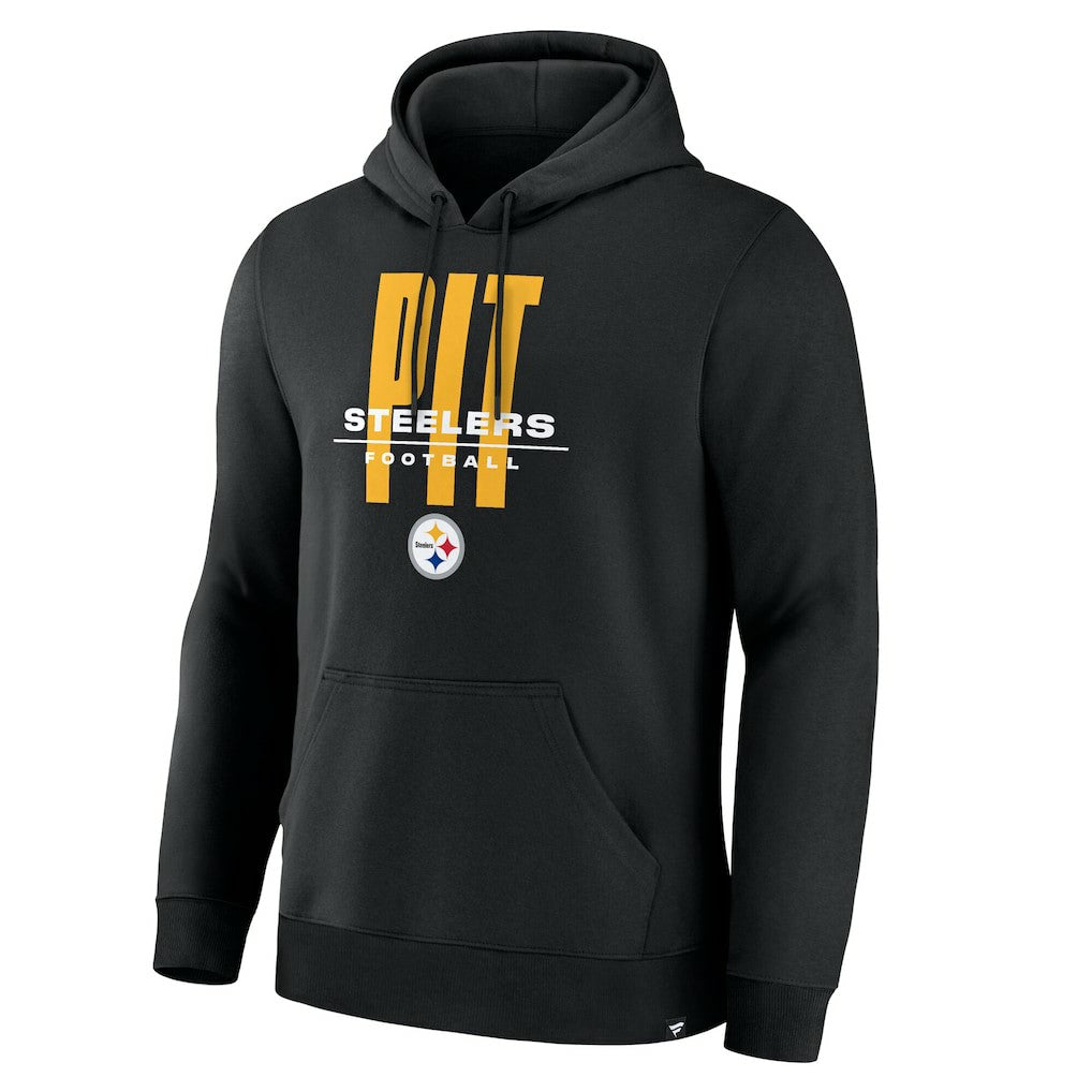 Pittsburgh Steelers Right Tackle Legacy Pullover Hoodie - Black - Fanatics