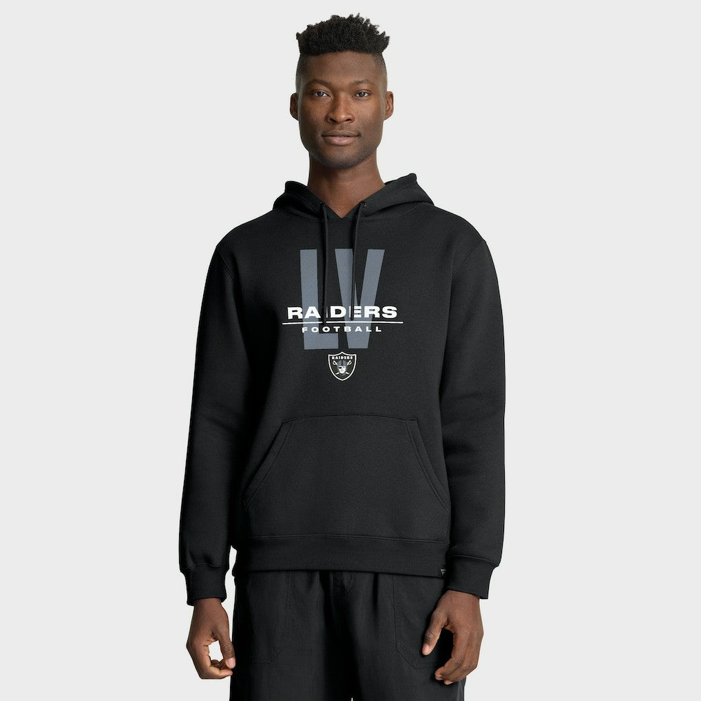 Las Vegas Raiders Right Tackle Legacy Pullover Hoodie - Black - Fanatics