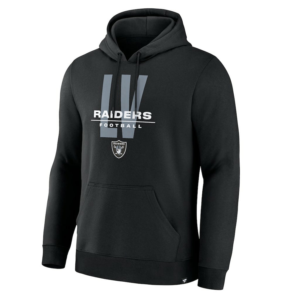 Las Vegas Raiders Right Tackle Legacy Pullover Hoodie - Black - Fanatics
