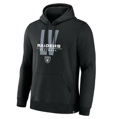 Las Vegas Raiders Right Tackle Legacy Pullover Hoodie - Black - Fanatics