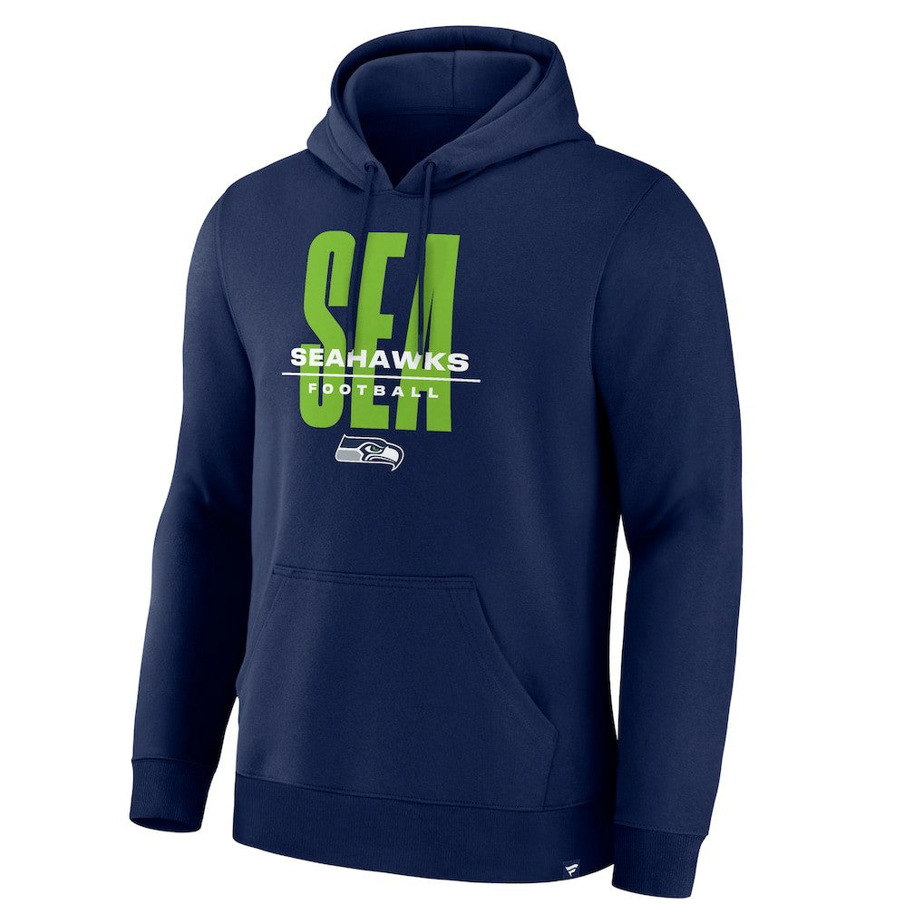 Seattle Seahawks Right Tackle Legacy Pullover Hoodie - College Navy - Fanatics