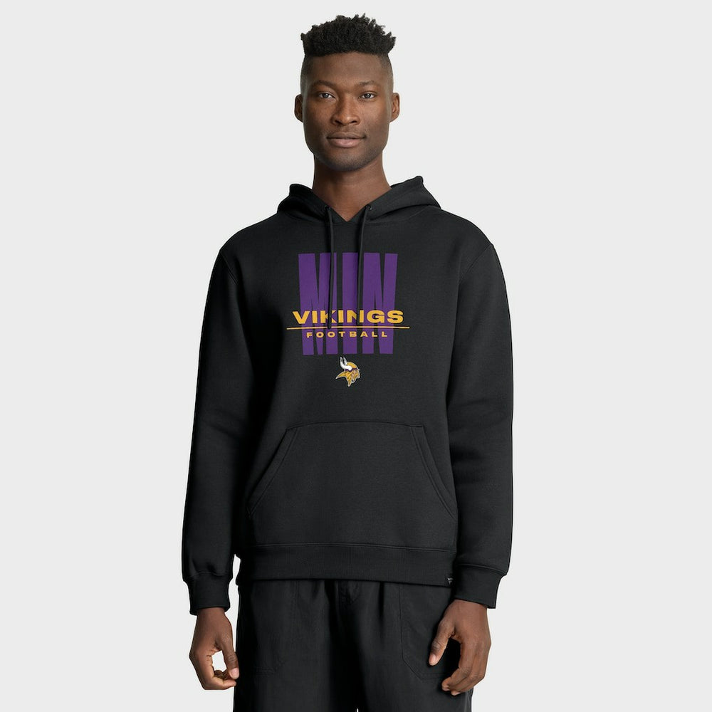 Minnesota Vikings Right Tackle Legacy Pullover Hoodie - Black - Fanatics