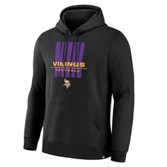 Minnesota Vikings Right Tackle Legacy Pullover Hoodie - Black - Fanatics