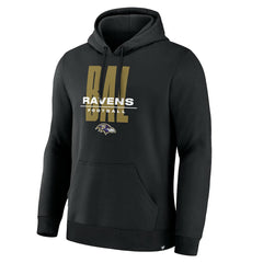 Baltimore Ravens Right Tackle Legacy Pullover Hoodie - Black - Fanatics