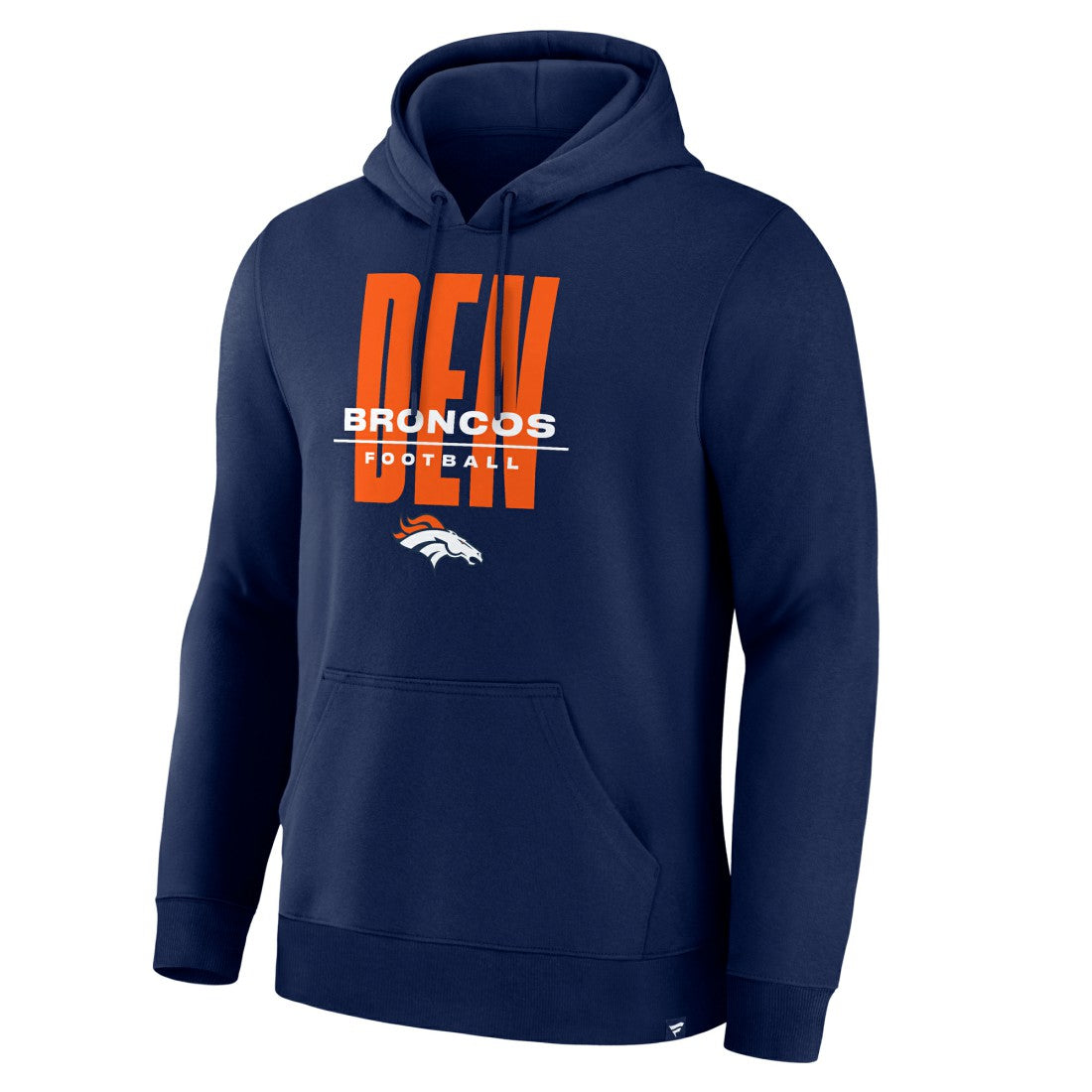 Denver Broncos Right Tackle Legacy Pullover Hoodie - Navy - Fanatics