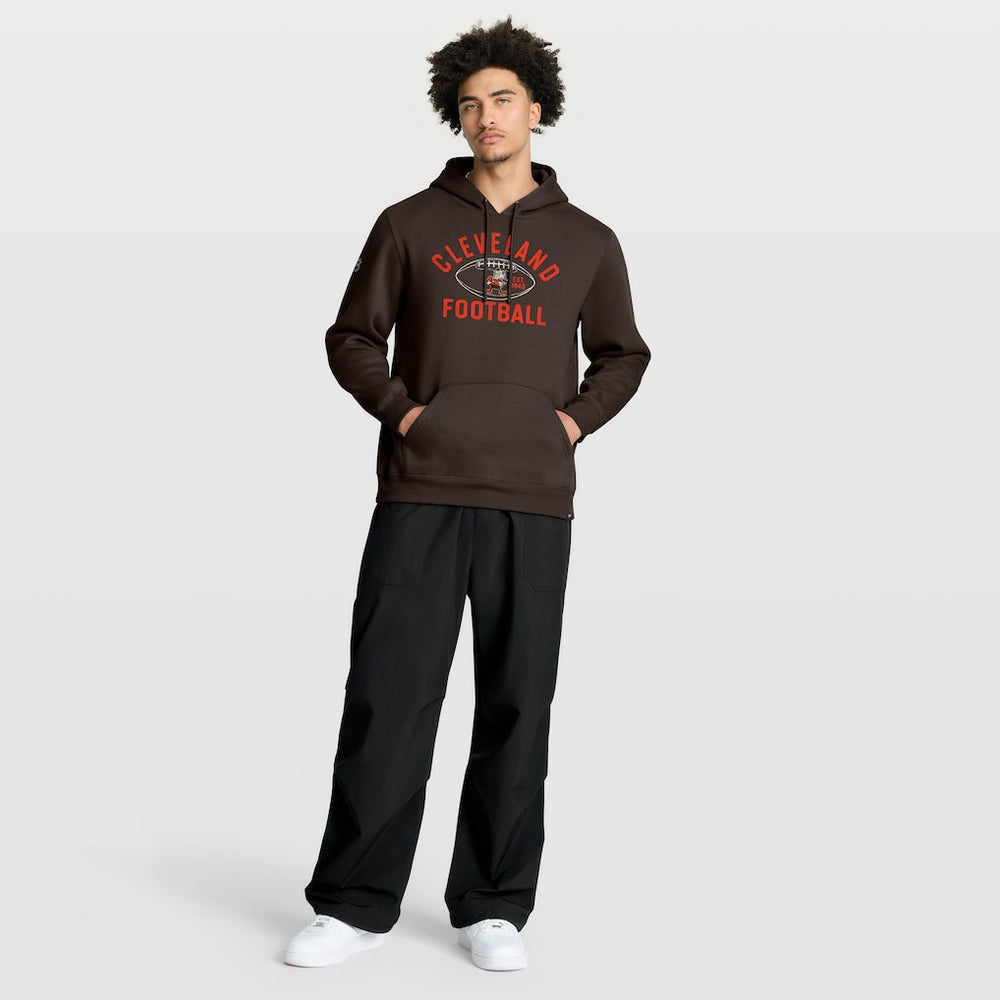 Cleveland Browns Fumblerooski Legacy Pullover Hoodie Brown - Fanatics