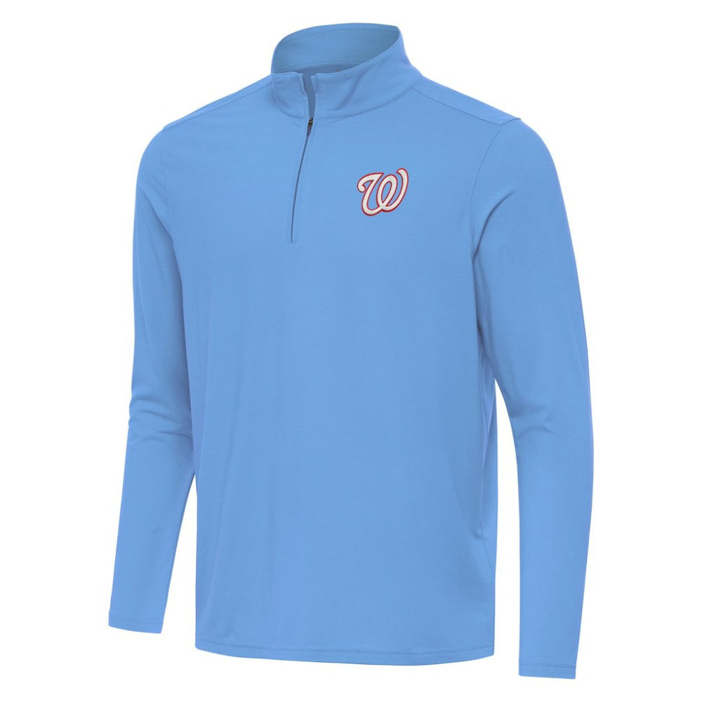 Washington Nationals Antigua Intent Quarter-Zip Top Online