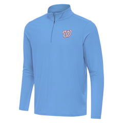 Washington Nationals Antigua Intent Quarter-Zip Top Online