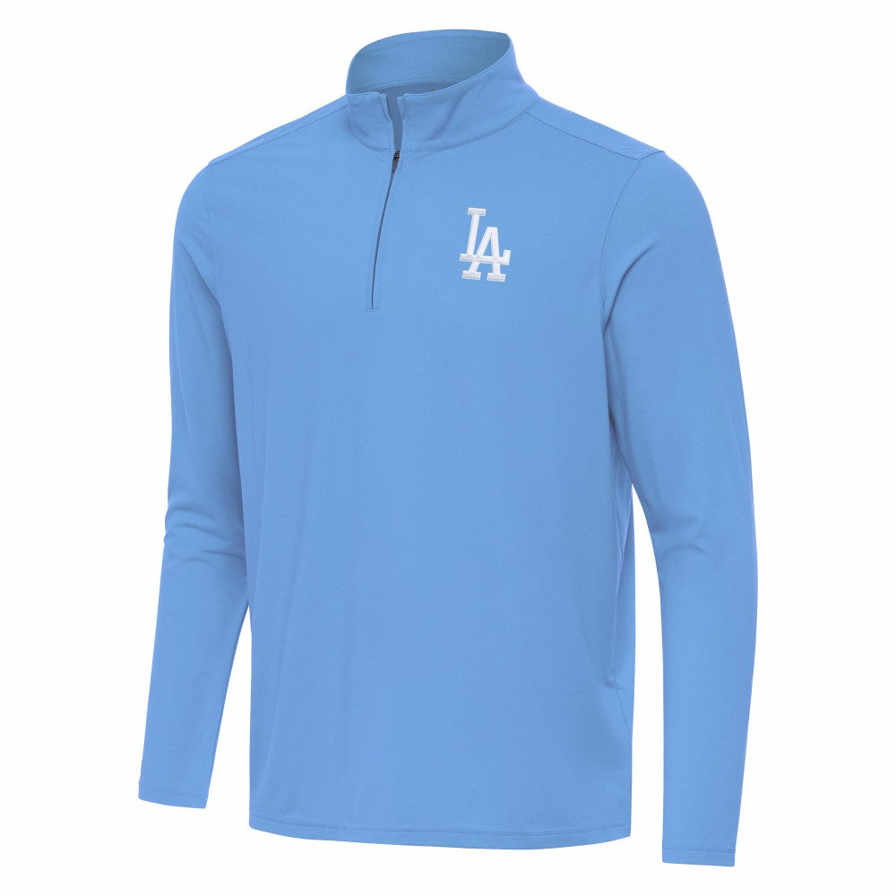 Los Angeles Dodgers Antigua Intent Quarter-Zip Top Lifestyle