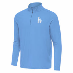Los Angeles Dodgers Antigua Intent Quarter-Zip Top Lifestyle