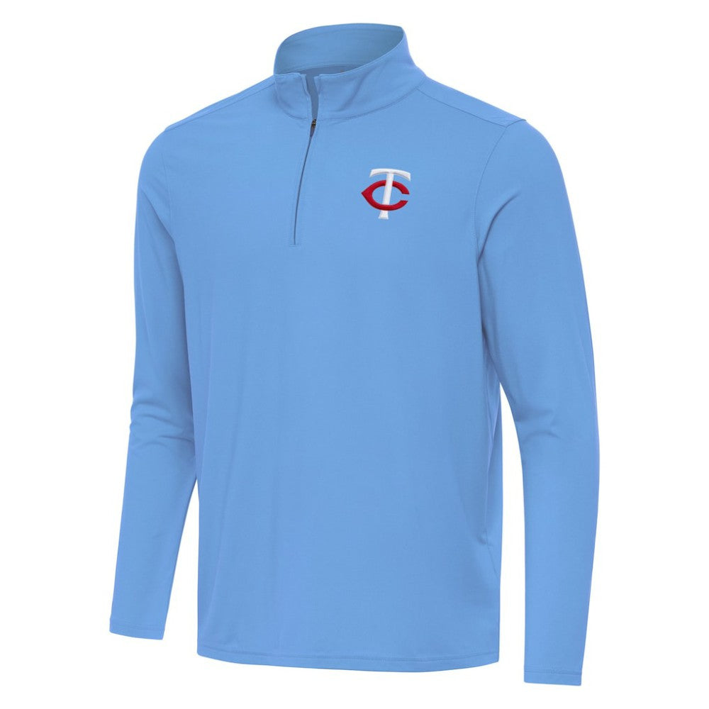 Minnesota Twins Antigua Intent Quarter-Zip Top discount
