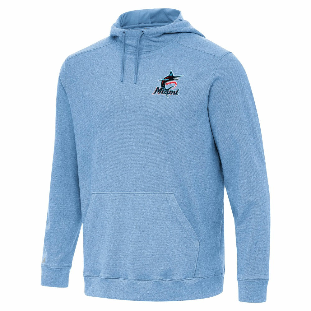 Miami Marlins Antigua Cloud Pullover Hoodie Online