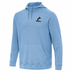 Miami Marlins Antigua Cloud Pullover Hoodie Online