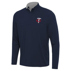 Minnesota Twins Antigua Content Quarter-Zip Top Online