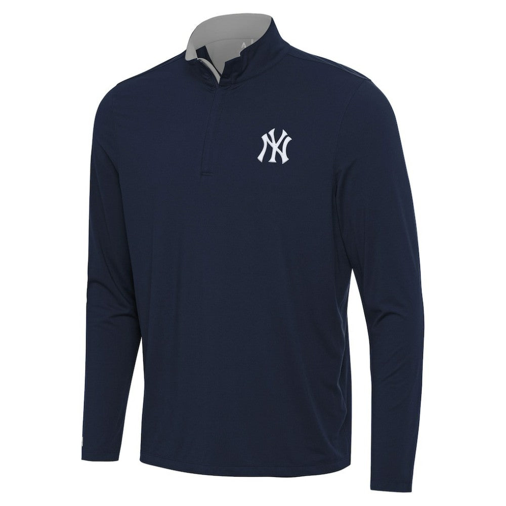 New York Yankees Antigua Content Quarter-Zip Top On Sale