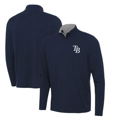 Tampa Bay Rays Antigua Content Quarter-Zip Top Clearance