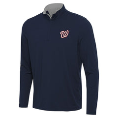 Washington Nationals Antigua Content Quarter-Zip Top On Sale