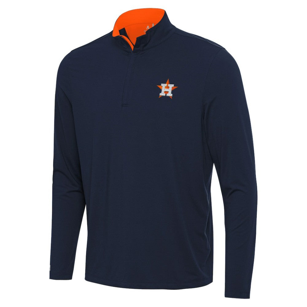 Houston Astros Antigua Content Quarter-Zip Top discount