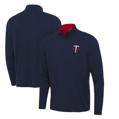 Minnesota Twins Antigua Content Quarter-Zip Top Clearance