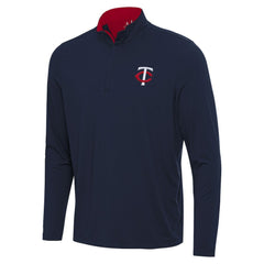 Minnesota Twins Antigua Content Quarter-Zip Top Clearance