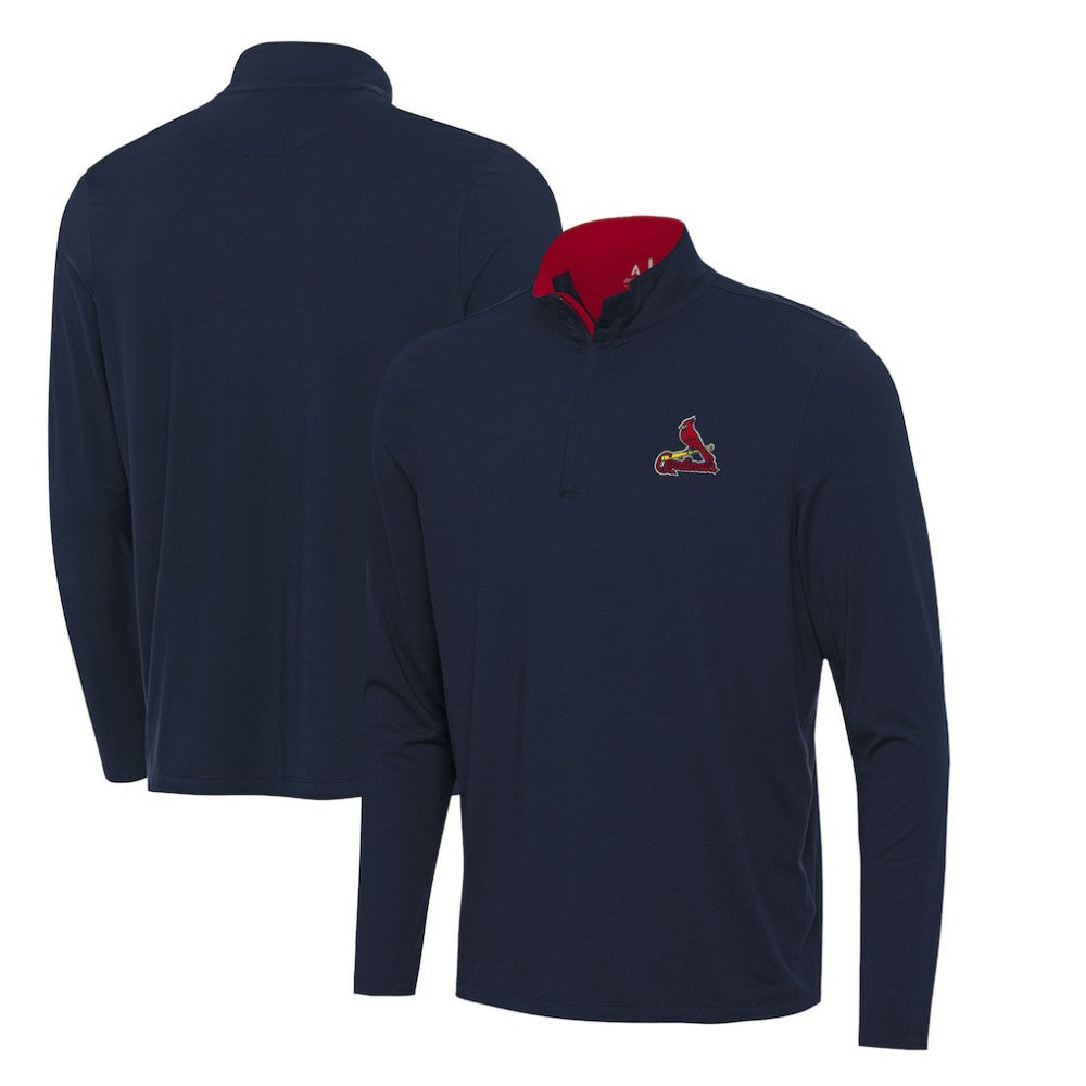 St. Louis Cardinals Antigua Content Quarter-Zip Top On Sale