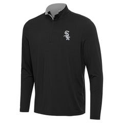 Chicago White Sox Antigua Content Quarter-Zip Top Lifestyle