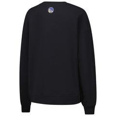 NBA - Golden State Warriors Terez Women's Gemstone Logo Pullover Sweatshirt - Black