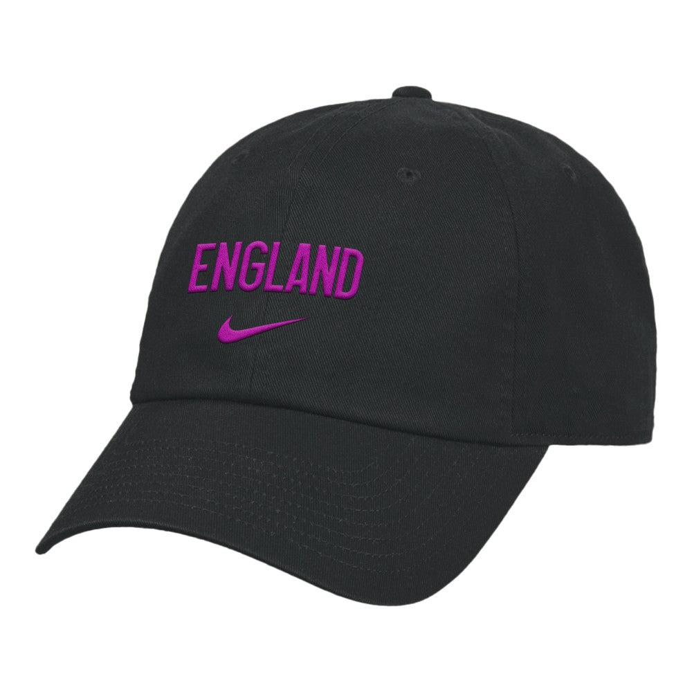 Nike England National Team Unisex Club Adjustable Hat - Black