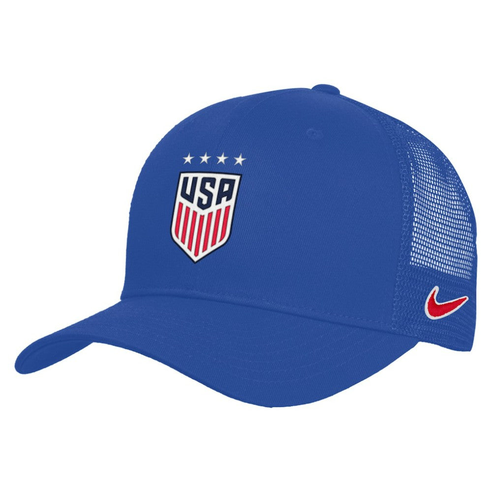 Nike USWNT Unisex Rise Adjustable Trucker Hat - Blue