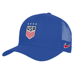 Nike USWNT Unisex Rise Adjustable Trucker Hat - Blue