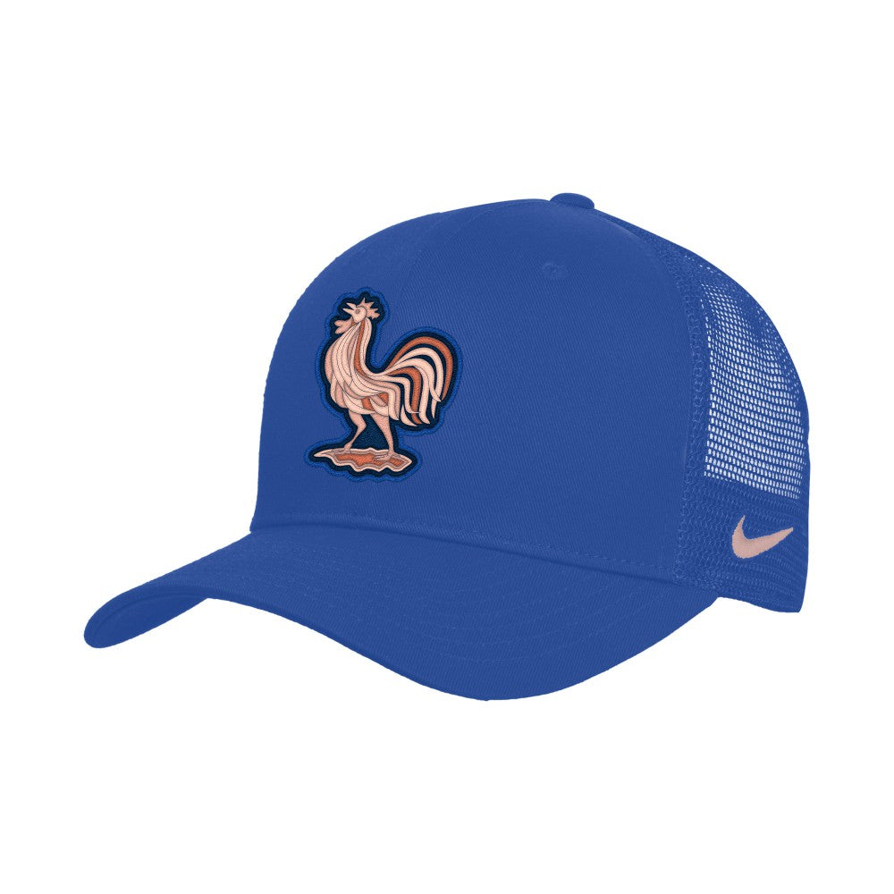 Nike France National Team Unisex Rise Adjustable Trucker Hat - Blue
