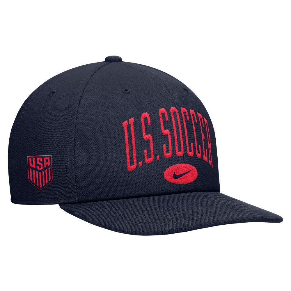 Nike USMNT Unisex Pro Snapback Hat - Navy