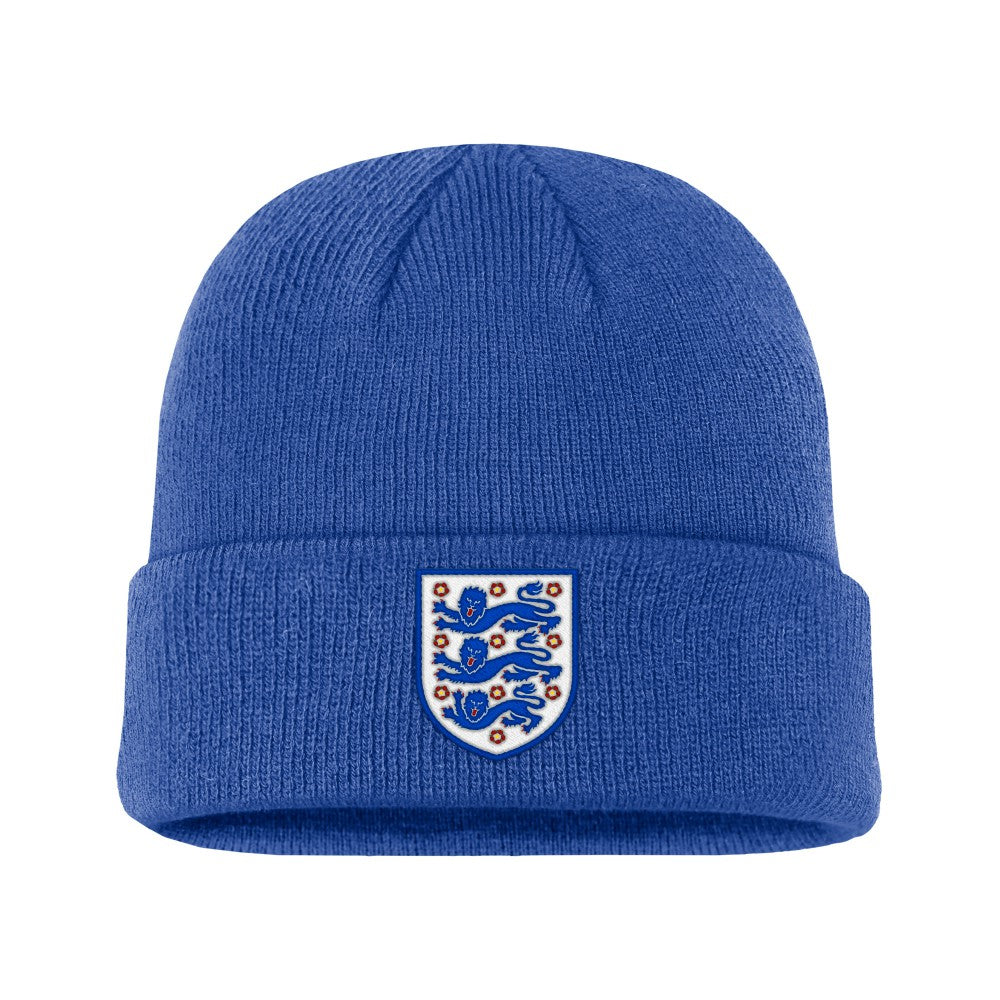 Nike England National Team Unisex Terra Cuffed Knit Hat - Royal