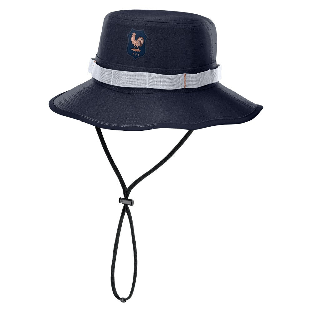 Nike France National Team Unisex Apex Boonie Performance Bucket Hat - Navy