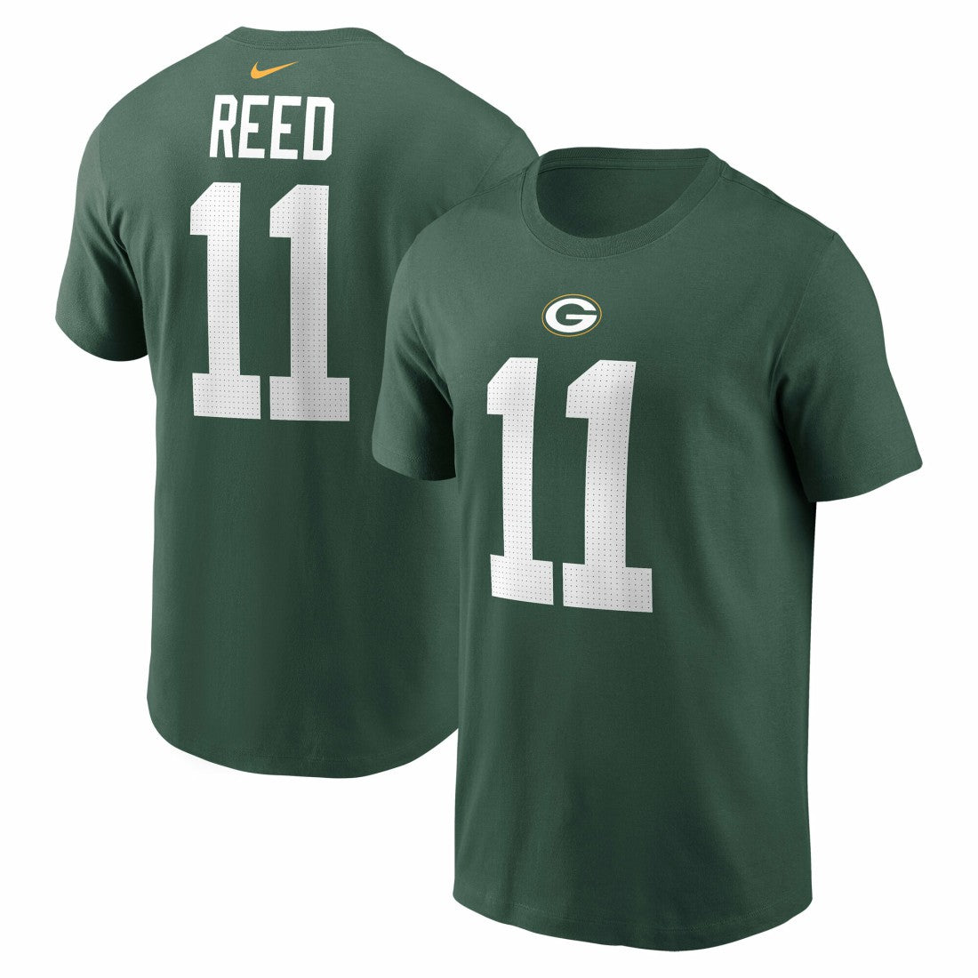 Jayden Reed Green Bay Packers Name & Number T-Shirt Green - Nike