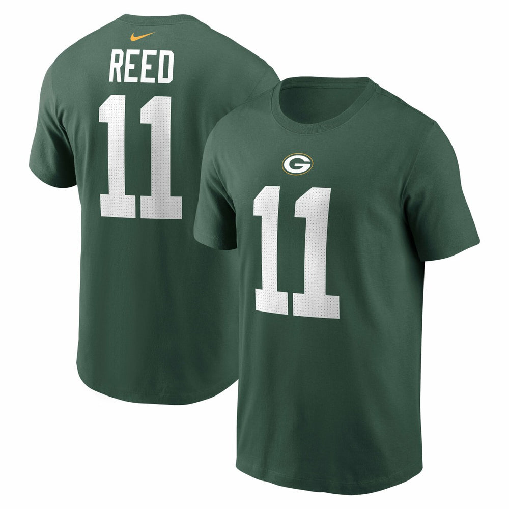 Jayden Reed Green Bay Packers Name & Number T-Shirt Green - Nike